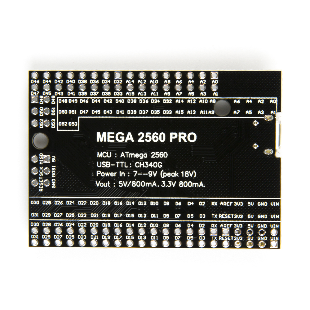 Контроллер ATMEGA2560-16AU USB CH340G
